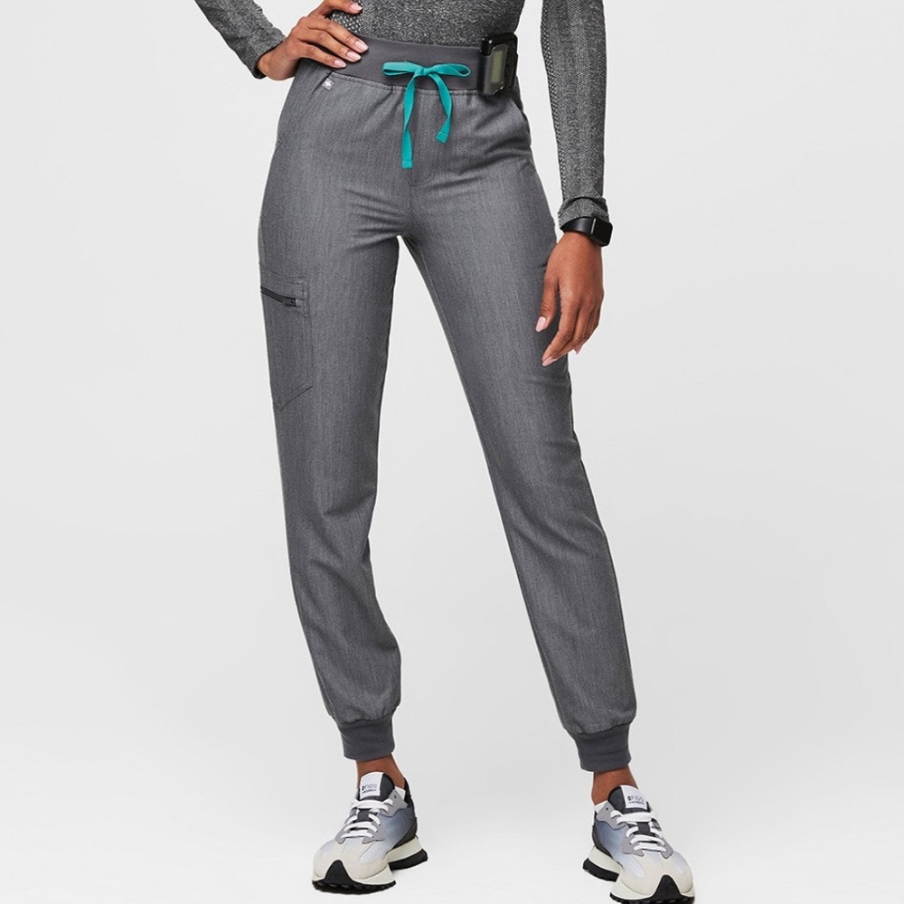 FIGS 🩶GRAPHITE🩶 High Waisted Zamora™ Jogger Scrub Pants